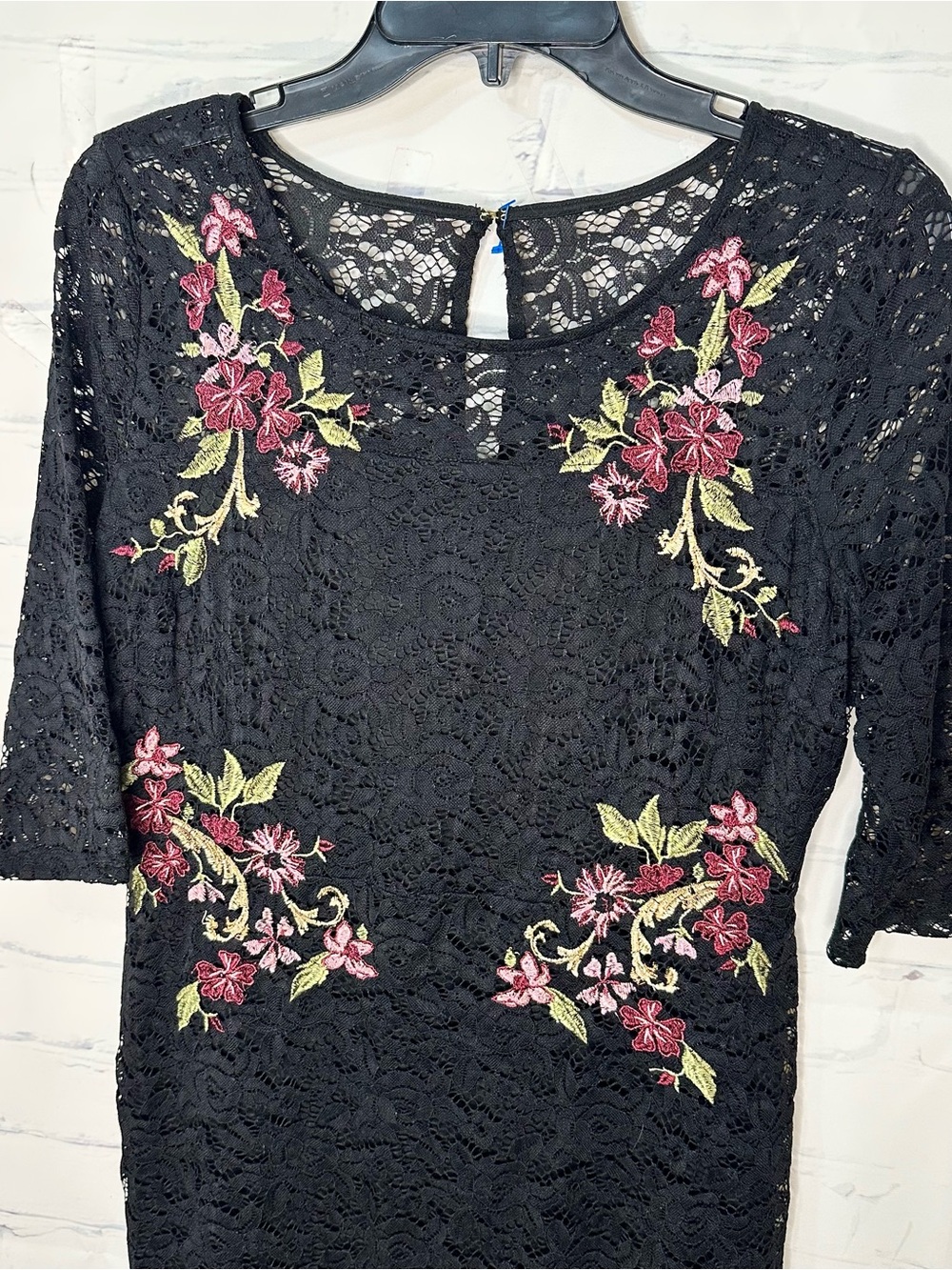 Women’s Thalia Sodi Size Small Black Lace Dress - Picture 2 of 8